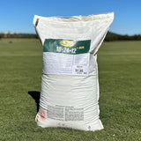 Super-Sod's 18-24-12 lawn fertilizer for Tall Fescue in 50 lb bag