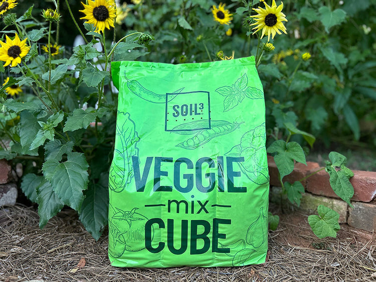 Soil³ Veggie Mix | Mini Cube | 1 Cubic Foot
