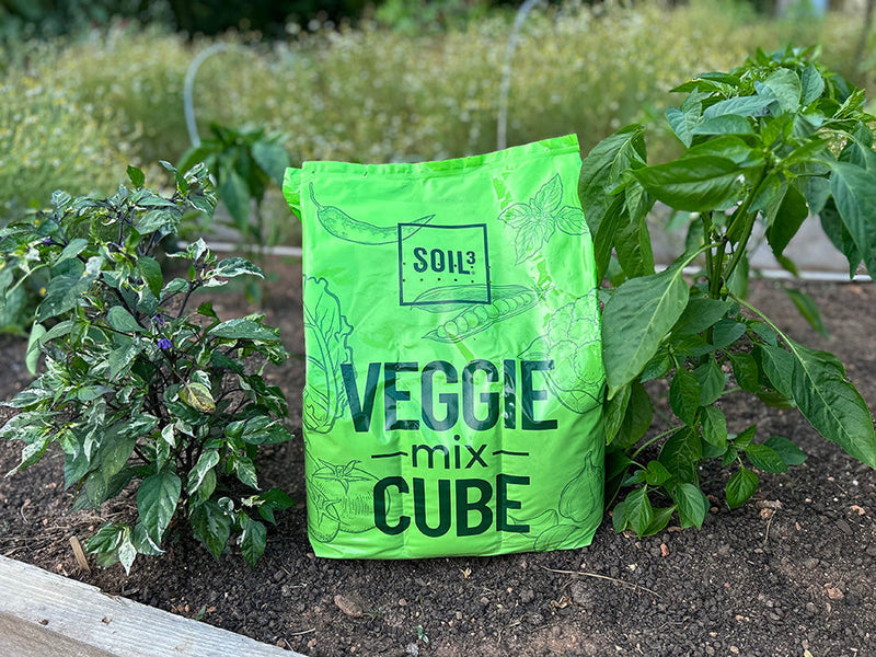 Soil³ Veggie Mix | Mini Cube | 1 Cubic Foot