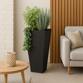 Tapered Steel Planter Box (15" L x 15" W x 30" H)