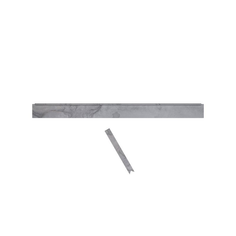 Hammer-In Landscape Edging - Cor-Ten Steel - 4ft Strips - Plus Connector Clips