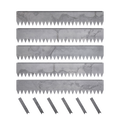 Hammer-In Landscape Edging - Cor-Ten Steel - 4ft Strips - Plus Connector Clips