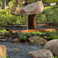 Hammer-In Landscape Edging - Cor-Ten Steel - 4ft Strips - Plus Connector Clips