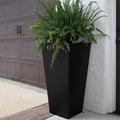 Tapered Steel Planter Box (18" L x 18" W x 36" H)