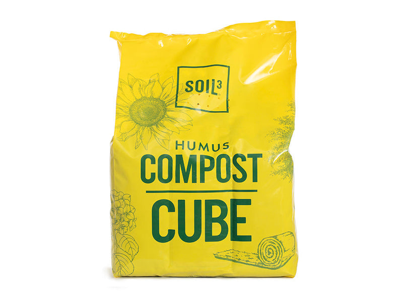 front of Soil3 compost Mini Cube