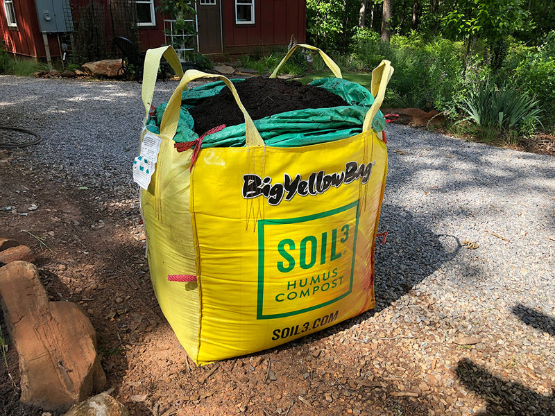 Soil³ Bulk Compost in a BigYellowBag-with Sod