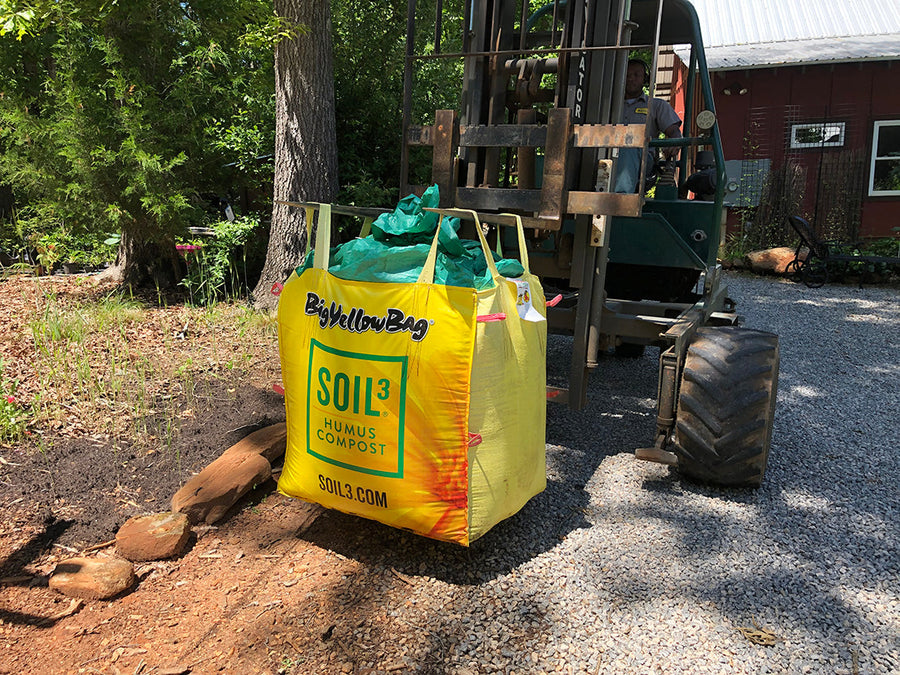 Soil³ Bulk Compost in a BigYellowBag-Soil Improvement