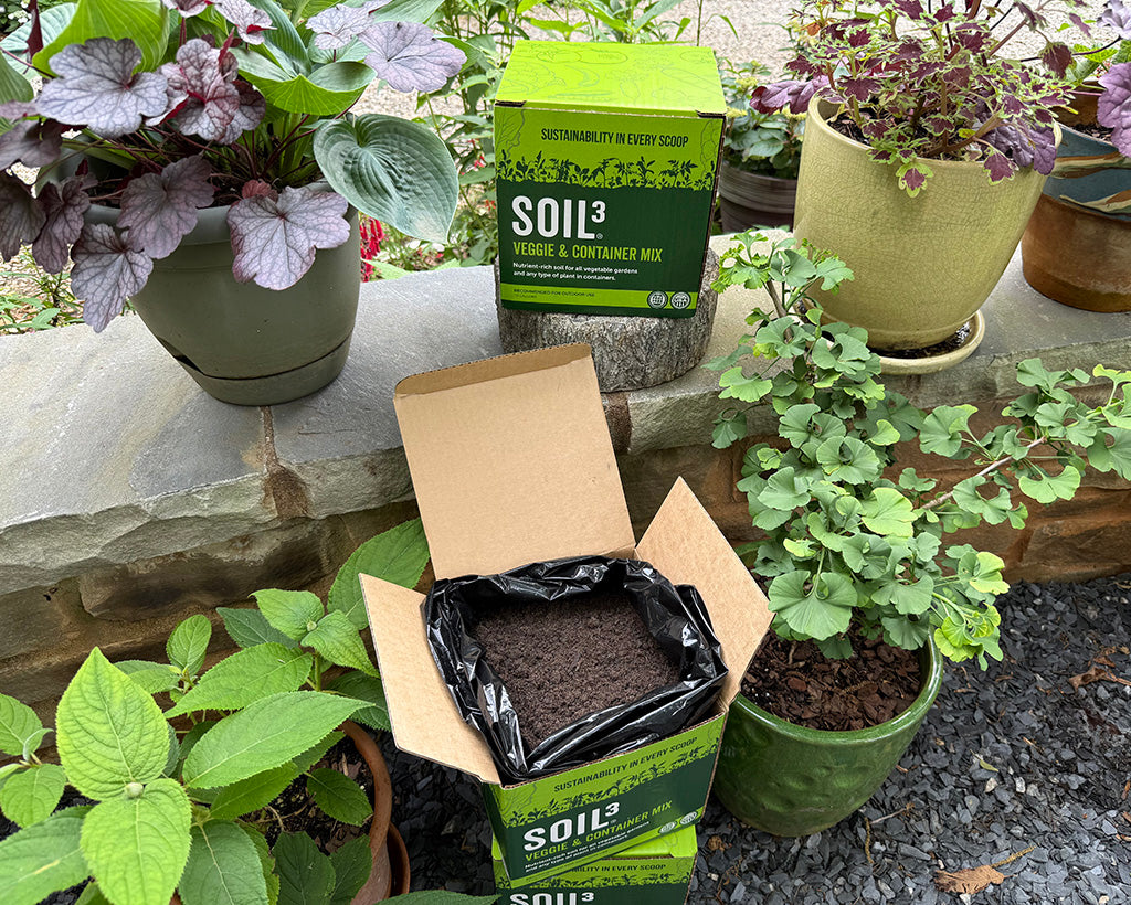 Soil³ Veggie Mix Micro Cube | 1.5 Gal. | Shippable Size