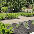 Hammer-In Landscape Edging - Cor-Ten Steel - 4ft Strips - Plus Connector Clips