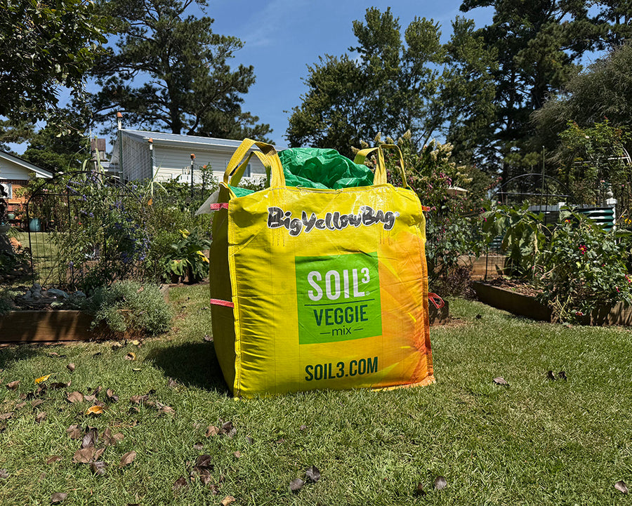 Soil³ Veggie Mix in a BigYellowBag