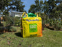 Big Yellow Bag of SOIL3 Veggie Mix in a garden setting