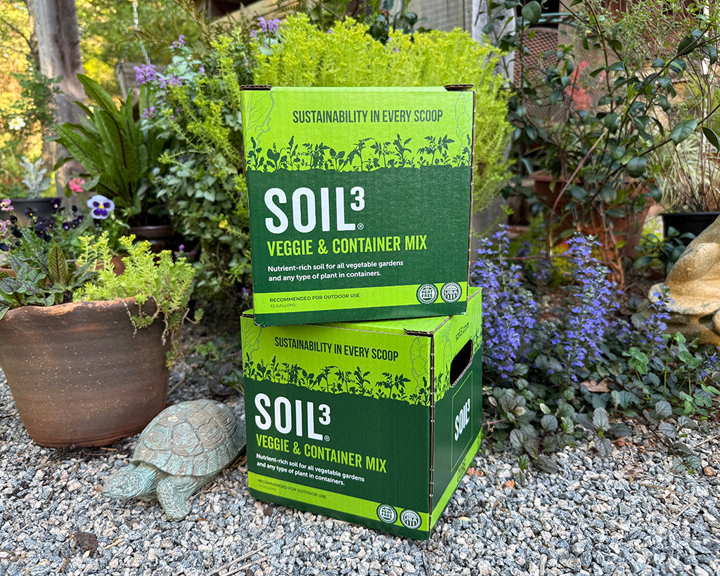 Soil³ Veggie Mix Micro Cube | 1.5 Gal. | Shippable Size