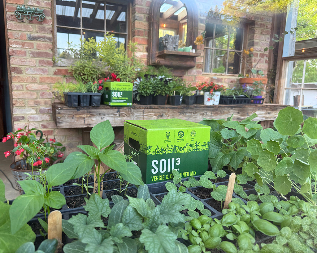 Soil³ Veggie Mix Micro Cube | 1.5 Gal. | Shippable Size