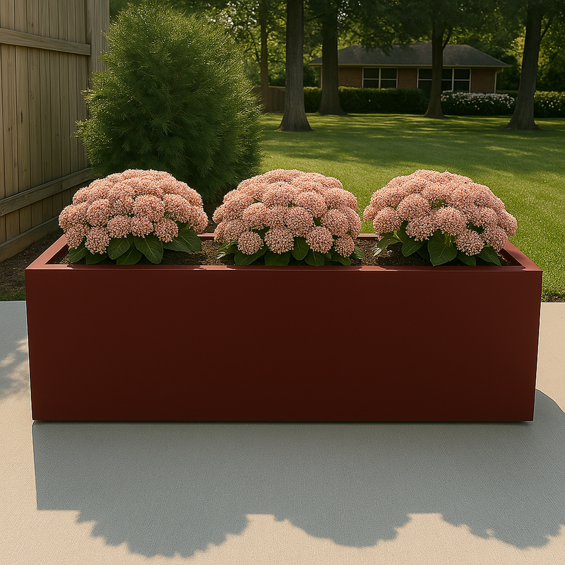 Steel Planter Box (14" L x 46" W x 14" H)